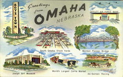 Greetings From Omaha Postcard