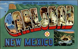 Greetings From Carlsbad Postcard
