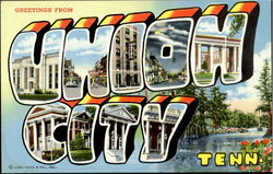 Greetings From Union City Postcard