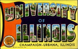 University Of Illinois Postcard