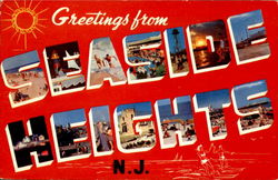 Greetings From Seaside Heights Postcard