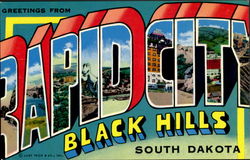 Greetings From Rapid City Postcard