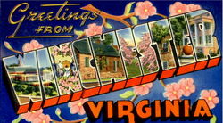 Greetings From Winchester Virginia Postcard Postcard