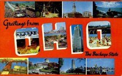 Greetings From Ohio Postcard Postcard