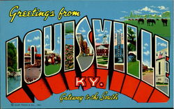 Greetings From Louisville Kentucky Postcard Postcard