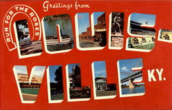 Greetings From Louisville Kentucky Postcard Postcard