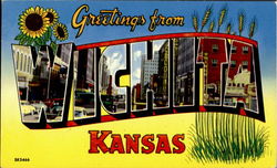 Greetings From Wichita Postcard