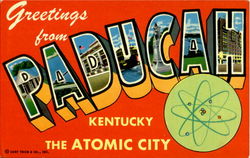 Greetings From Paducah Postcard