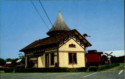 Chatham Railroad Museum Massachusetts Postcard Postcard