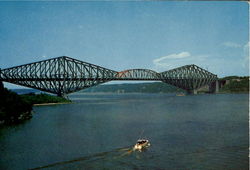Le Pont Quebec Canada Postcard Postcard