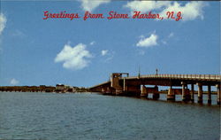 Greetings From Stone Harbor New Jersey Postcard Postcard