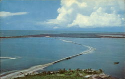 Sanibel Island Causeway Florida Postcard Postcard