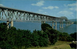 Newburgh Beacon Bridge New York Postcard Postcard