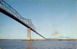 Cooper River Bridge Charleston, SC Postcard Postcard