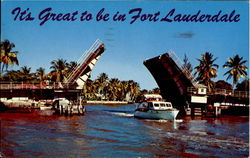 It's Great To Be In Fort Lauderdale Florida Postcard Postcard