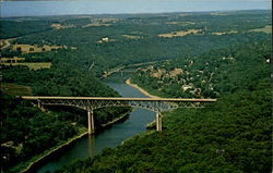 Keystone Shortway Bridge Postcard