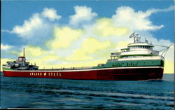 SS Wilfred Sykes Postcard