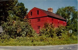 Pike Haven Homestead, Framingham Center Massachusetts Postcard Postcard