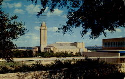 Will Rogers Memorial Coliseum, Amon Carer Square Postcard