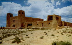 Acoma Pueblo Mission Postcard