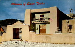 Mission Of Santa Tomas Trampas, NM Postcard Postcard