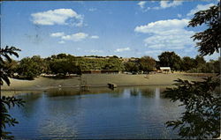 Healdsburg Memorial Beach Postcard