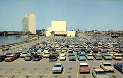 Jacksonville City Parking Lot Postcard