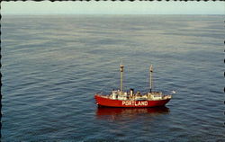 Portland Lightship Postcard