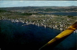 Aerial View Of Bay Roberts Postcard