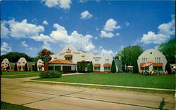 Alamo Plaza Hotel Courts Postcard