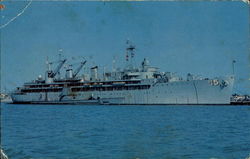Submarine Tender, U. S. Naval Base Key West, FL Postcard Postcard