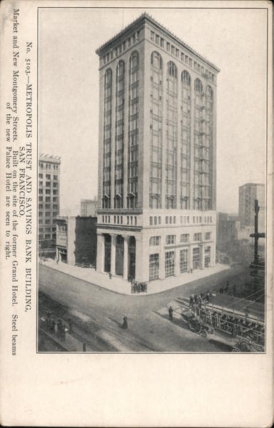 Metropolis Trust and Savings Bank Building San Francisco California