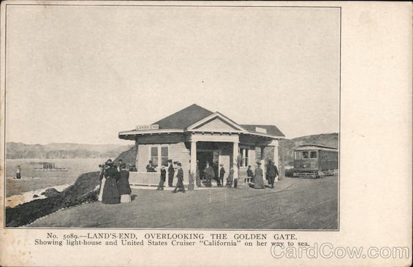 Land's-End, Overlooking the Golden Gate San Francisco California