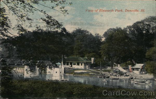 View of Elsworth Park Danville Illinois