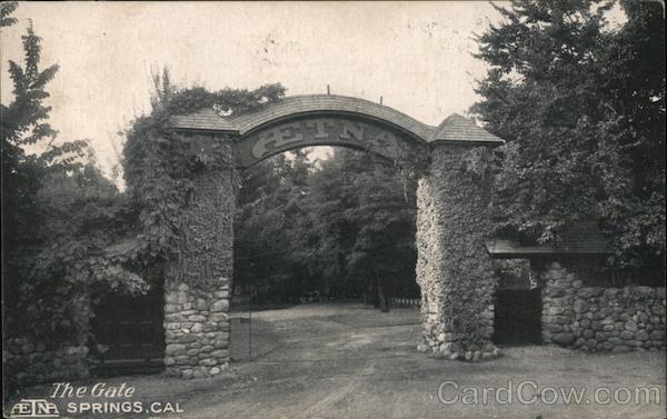 The Gate at Aetna Springs Resort Pope Valley California