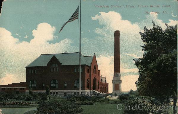 Pumping Station , Water Works Bissells Point St. Louis Missouri