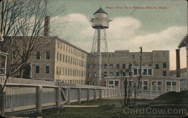 Regal Shoe Co.'s Factory Milford Massachusetts