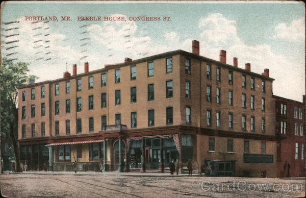 Preble House, Congress St. Portland Maine