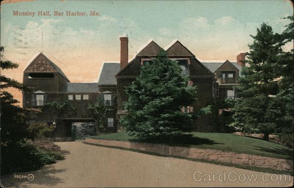 Mossley Hall Bar Harbor Maine