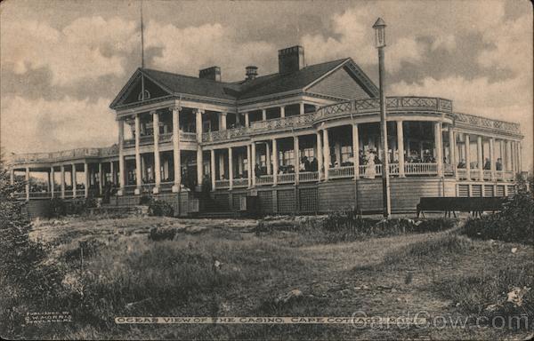 Ocean View of the Casino Cape Cottage Maine