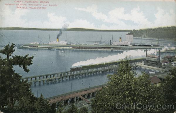 Great Northern Docks Seattle Washington