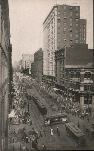 Second Avenue from Yesler Way Seattle Washington