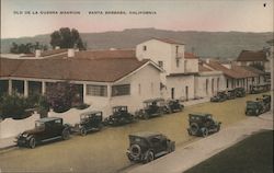 Old De La Guerra Mansion Postcard
