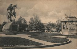 Plaza Prescott, AZ Postcard Postcard Postcard