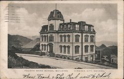 Fourth Ward School Building Postcard