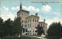 Administration Building Soldiers' and Sailors' Home Postcard