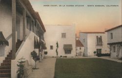 Inner court, De La Guerra Studios Postcard