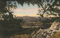 View from Dennison's Grade Postcard