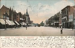 Chester Ave. Looking North Postcard