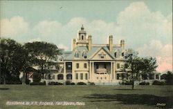 Residence of H.H. ROgers Fairhaven, MA Postcard Postcard Postcard